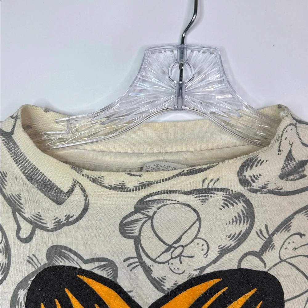 Vintage Garfield Cat AOP Tshirt Sun Tag XL - Picture 7 of 15